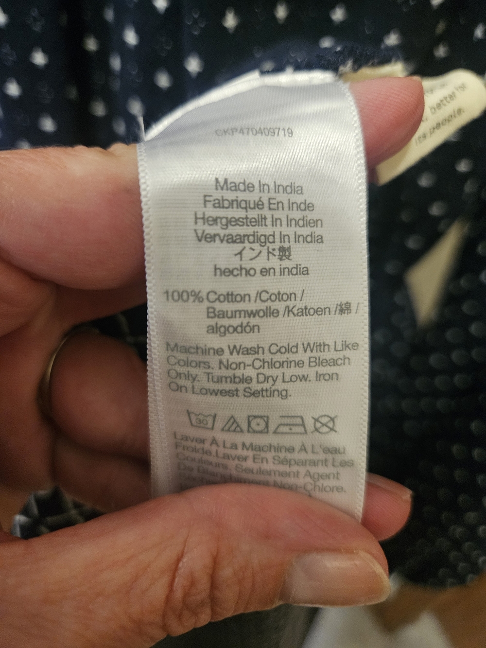 Madwell Dobby V-Neck Tiered Midi Dress - Picture 9 of 15